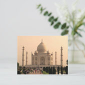 タジ·マハルと人々 ポストカード (スタンド正面)