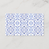 タスアモアフローラブライダルシャワーワインラッフルファイル エンクロージャーカード (裏面)