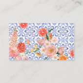 タスアモアフローラブライダルシャワー共有Aレシピ エンクロージャーカード (裏面)