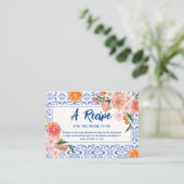 タスアモアフローラブライダルシャワー共有Aレシピ エンクロージャーカード (スタンド正面)