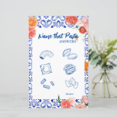 タスアモーレネームズパスタブライダルシャワーゲーム (スタンド正面)