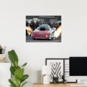 タスカクイックルベおもしろいカープリント ポスター (ホームオフィス)