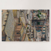 タスカニーのシエナ都市の屋根 ジグソーパズル (横)