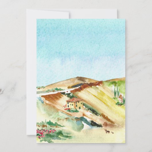 タスカニーのワインによっては夕食のパーティの招待状が食事し、 招待状 (裏面)