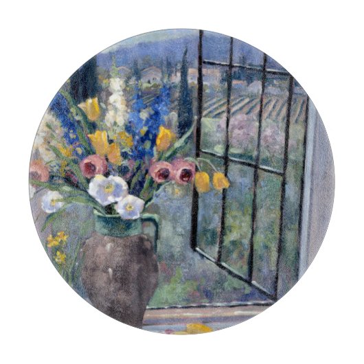 タスカニーの山腹II カッティングボード (正面)