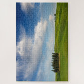 タスカニーの景色のヌマスギ ジグソーパズル (縦)