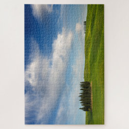 タスカニーの景色のヌマスギ ジグソーパズル