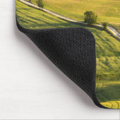 タスカニーの景色のmousepadの白い道 マウスパッド (コーナー)