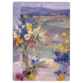 タスカニーの花柄 クリップボード (裏面)