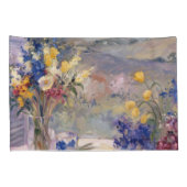 タスカニーの花柄 枕カバー (裏面-右)