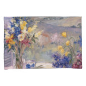 タスカニーの花柄 枕カバー (正面右)