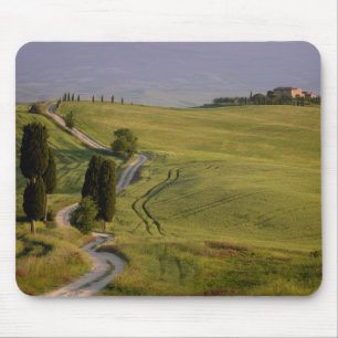 タスカニーのmousepadのTerrapilleへの道 マウスパッド