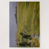 タスカニーのTerrapilleへのスギが付いている道 ジグソーパズル (縦)