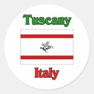 タスカニーイタリア ラウンドシール
