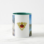 タスカニーダブル顔2 マグカップ (中央)