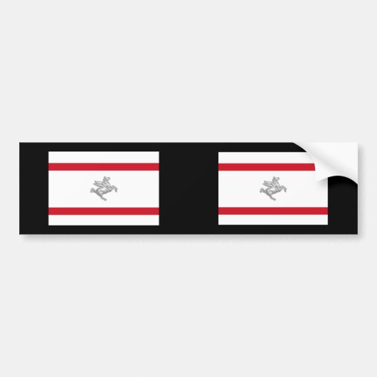 タスカニー、イタリア バンパーステッカー (正面)