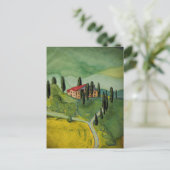 タスカニー、イタリア ポストカード (スタンド正面)