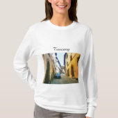 タスカニー。 イタリア。 Cortona. Tシャツ (正面)