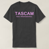 タスカムピンク Tシャツ (デザイン正面)