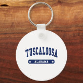 タスカルーサアラバマカレッジスタイルTシャツ キーホルダー (正面)