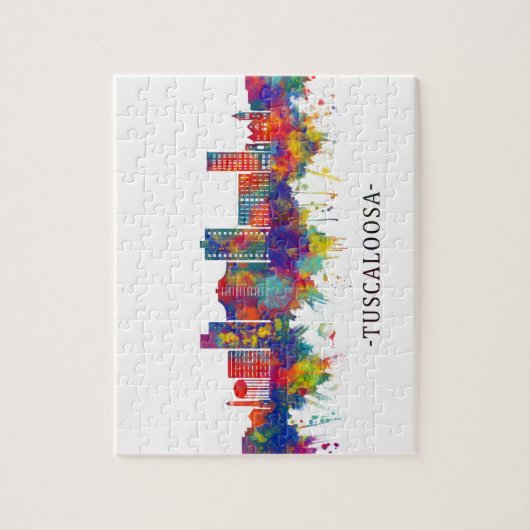 タスカルーサアラバマスカイライン ジグソーパズル (縦)