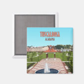 タスカルーサアラバマダウンタウン マグネット (正面/裏面)