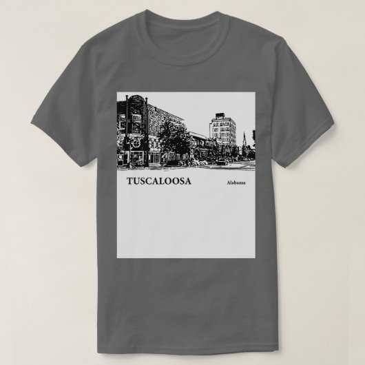 タスカルーサアラバマTシャツ3 Tシャツ (デザイン正面)