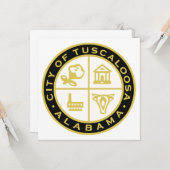 タスカルーサ印(アラバマ) カード (正面/裏面インサイチュ)