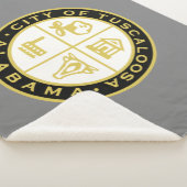 タスカルーサ印（アラバマ） シェルパブランケット (3/4)