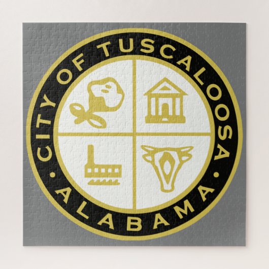 タスカルーサ印(アラバマ) ジグソーパズル (縦)