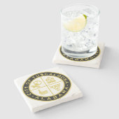 タスカルーサ印（アラバマ） ストーンコースター (横)