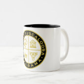 タスカルーサ印（アラバマ） ツートーンマグカップ (正面右)