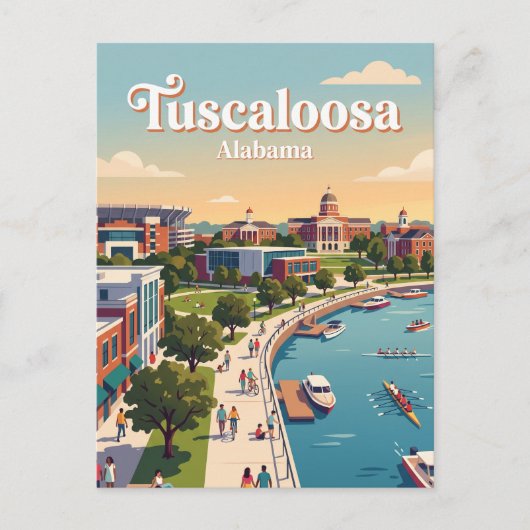 タスカロサ USA ポストカード (正面)