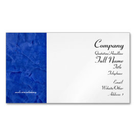 タスカンブルー磁気名刺 マグネット名刺