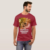 タスキギー・エアメンに敬意を表して Tシャツ (正面フル)