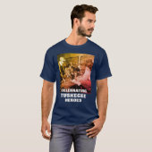 タスキギー・エアメン讃える Tシャツ (正面フル)