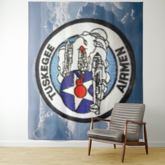 タスキーギー・エアメン写真用背景シート タペストリー (インサイチュ)