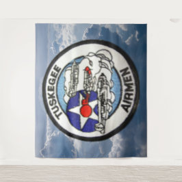 タスキーギー・エアメン写真用背景シート タペストリー