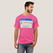タスクは成功裏に失敗 Tシャツ (正面フル)