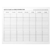 タスクを含む週次アポイントメントスケジュール