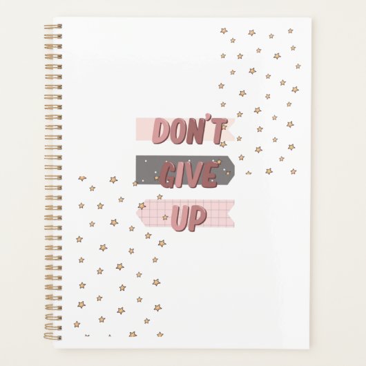 タスクを整理するために設計されたプレーナー プランナー手帳 (正面)