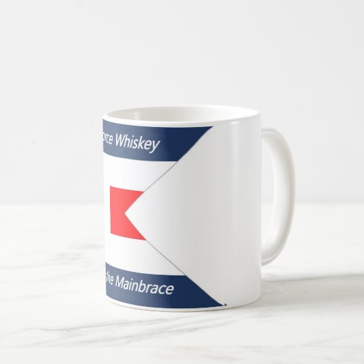 タスクフォースのウィスキーのマグ コーヒーマグカップ (正面右)