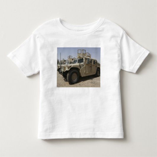 タスクフォース軍隊政策からのハンプの列 トドラーTシャツ (正面)
