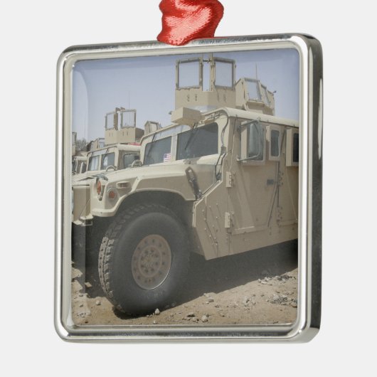 タスクフォース軍隊政策からのハンプの列 メタルオーナメント (左)