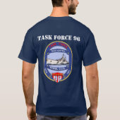 タスクフォース96のTシャツの濃紺 Tシャツ (裏面)