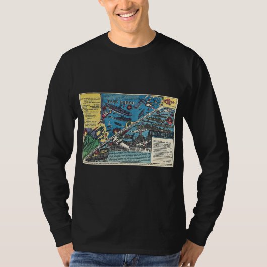 タスクフォース!  おもちゃの漫画本の広告のヘレン Tシャツ (正面)