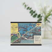 タスクフォース!ヘレン・オブ・トイ漫画本広告 ポストカード (スタンド正面)