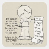 タスク一覧 スクエアシール (正面)