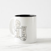 タスク一覧 ツートーンマグカップ (正面左)