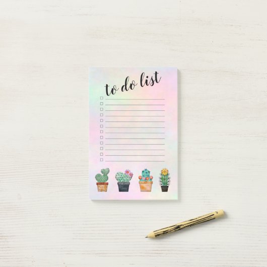 タスク一覧 ポストイット (デスク上)